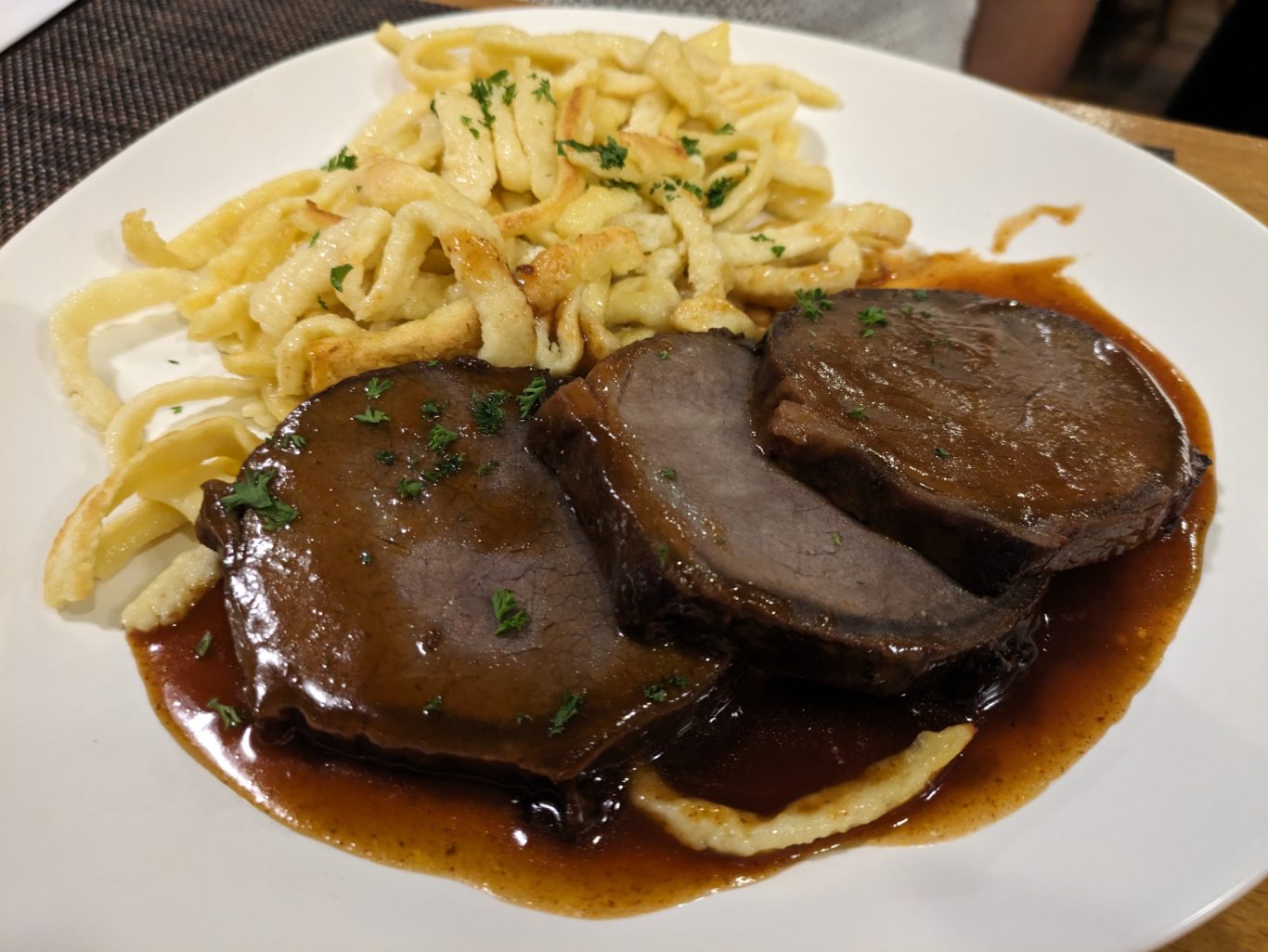 Wochenempfehlung - Sauerbraten Wochenempfehlung - Sauerbraten